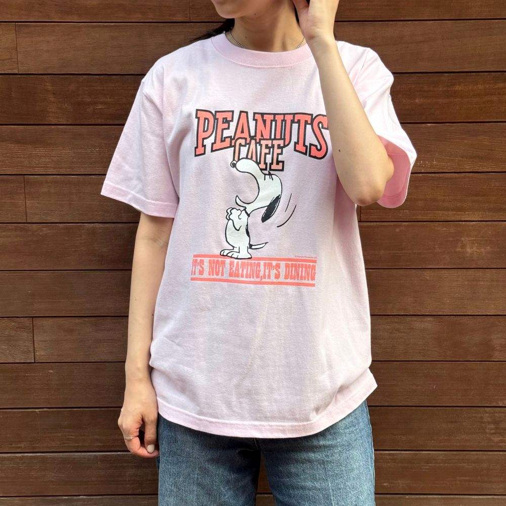 カレッジTシャツ ピンク