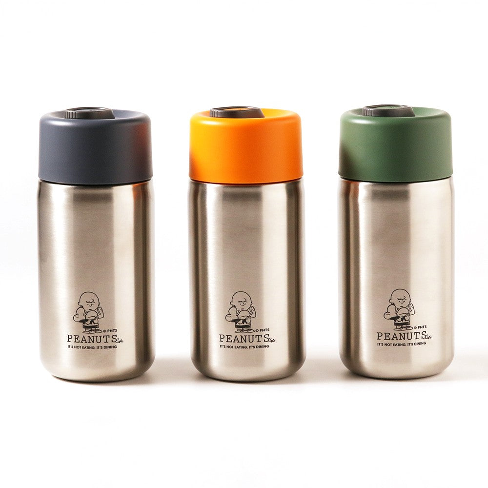 Black+Blum トラベルカップ スヌーピー グレー