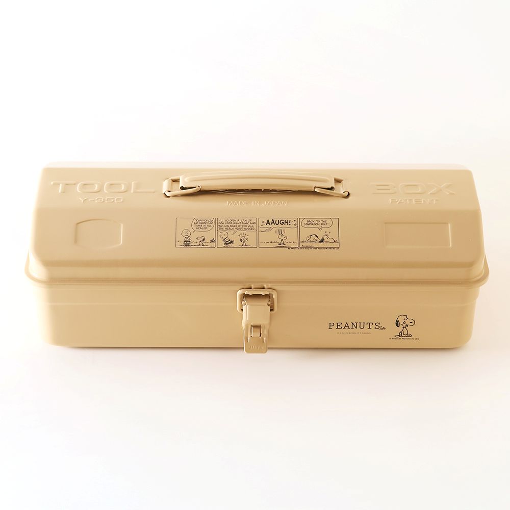 10th anniversary ツールボックス Large ベージュ – PEANUTS Cafe