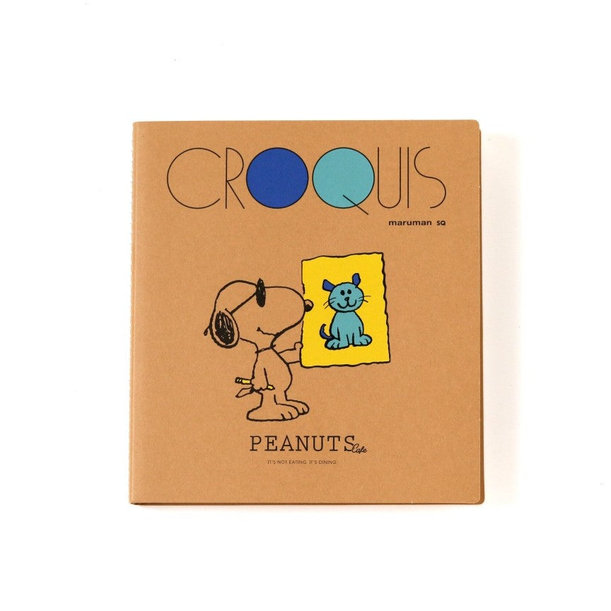 CROQUIS スクエアサイズ ブルー – PEANUTS Cafe Online Shop