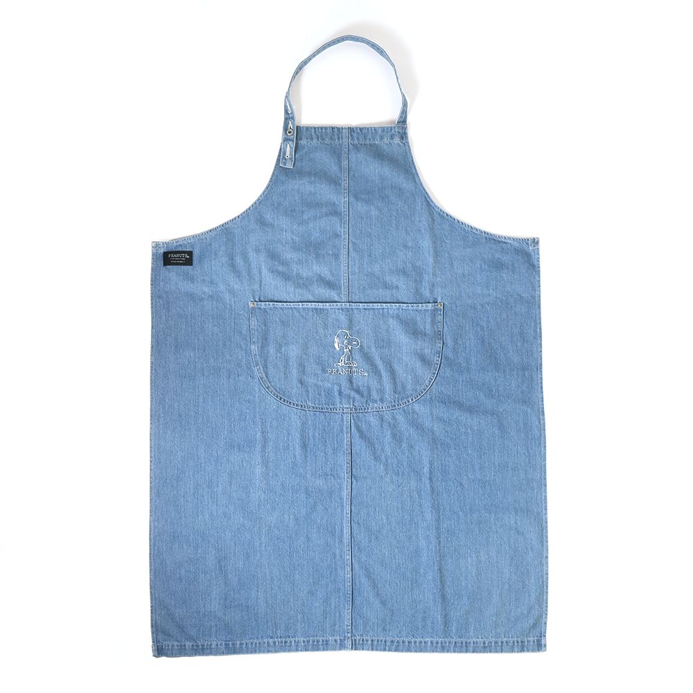 10th anniversary ワークエプロン デニム – PEANUTS Cafe Online Shop
