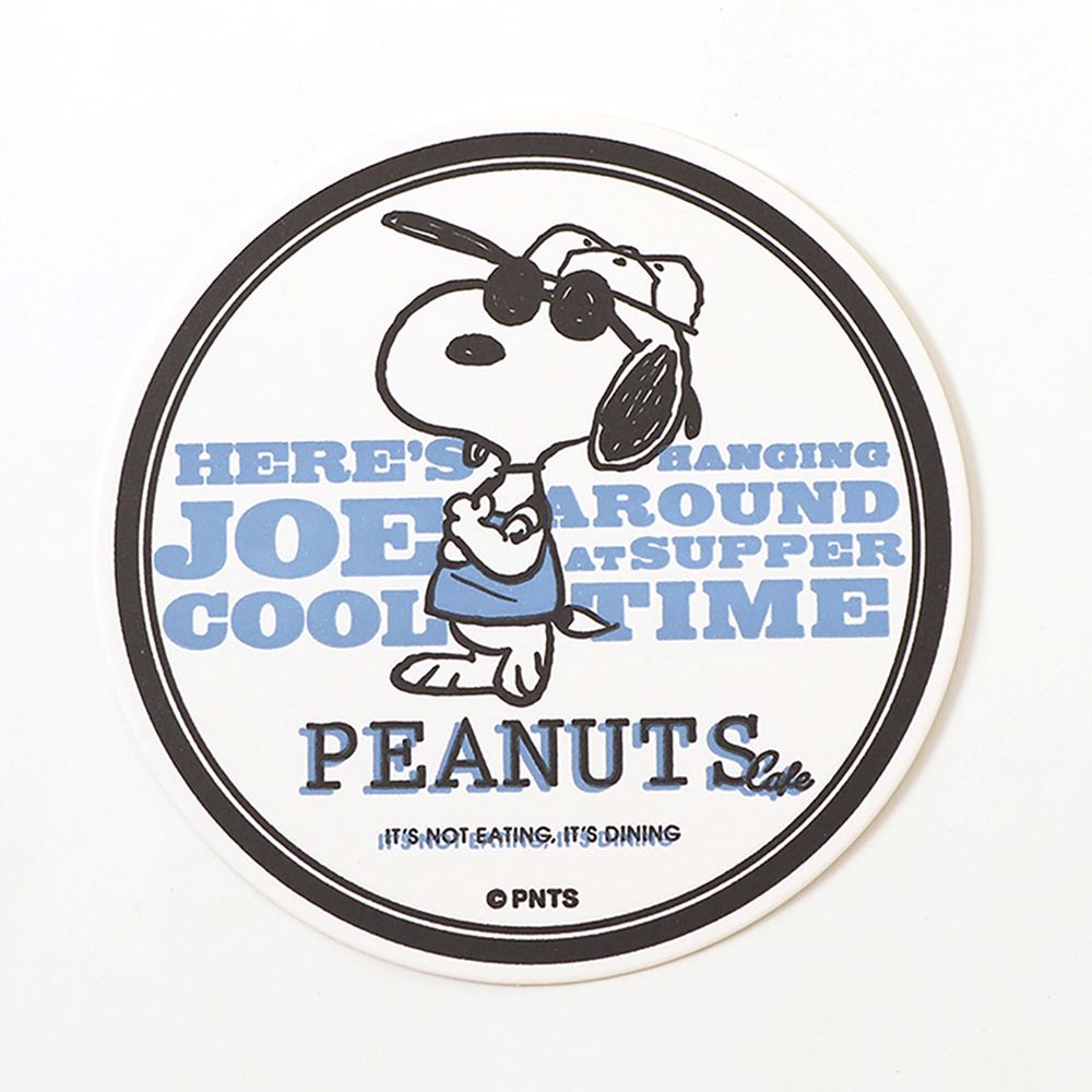 10th anniversary コースター ジョー・クール – PEANUTS Cafe Online Shop