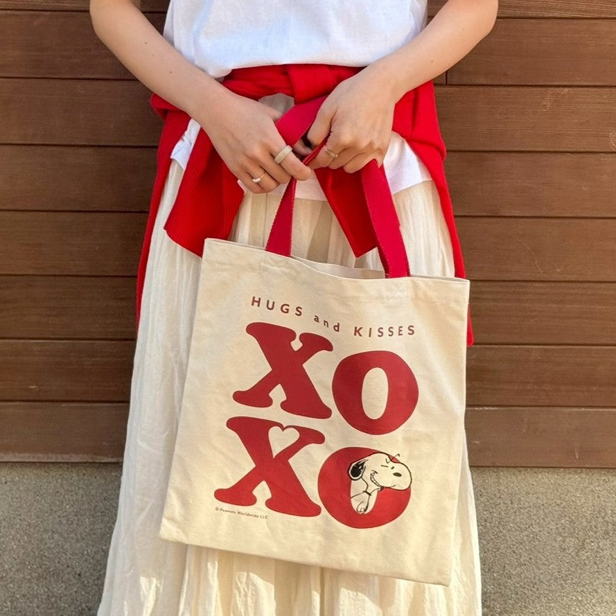 XOXO トートバッグ レッド