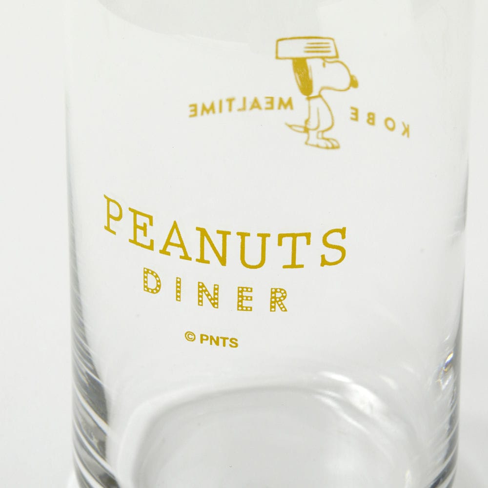 PEANUTS DINER KOBE オリジナルカフェグラス