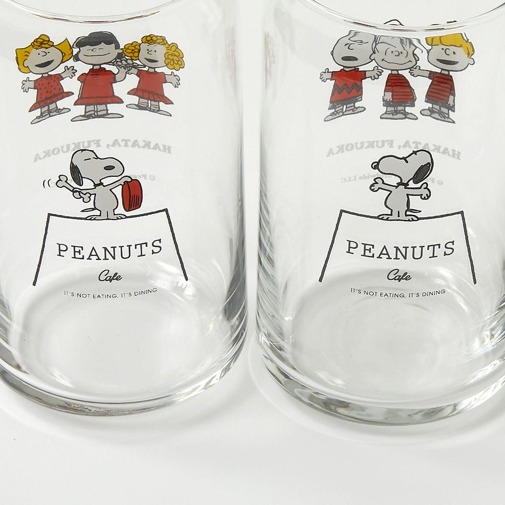 PEANUTS Cafe HAKATA カフェグラス GIRLS