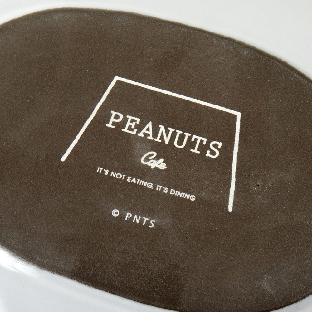 PEANUTS Cafe テーブルウェア クラシックシリーズ オーバルプレート