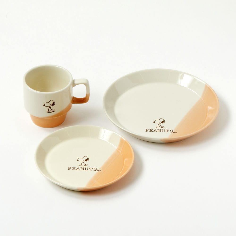 PEANUTS Cafe テーブルウェア ツートーンシリーズ マグカップ オレンジ