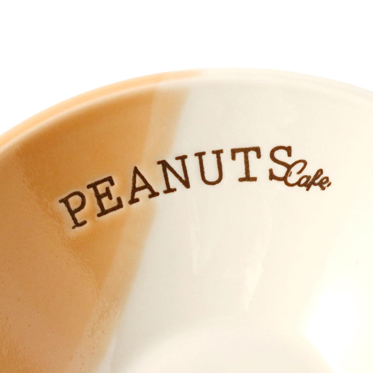 PEANUTS Cafe テーブルウェア ツートーンシリーズ ボウル オレンジ