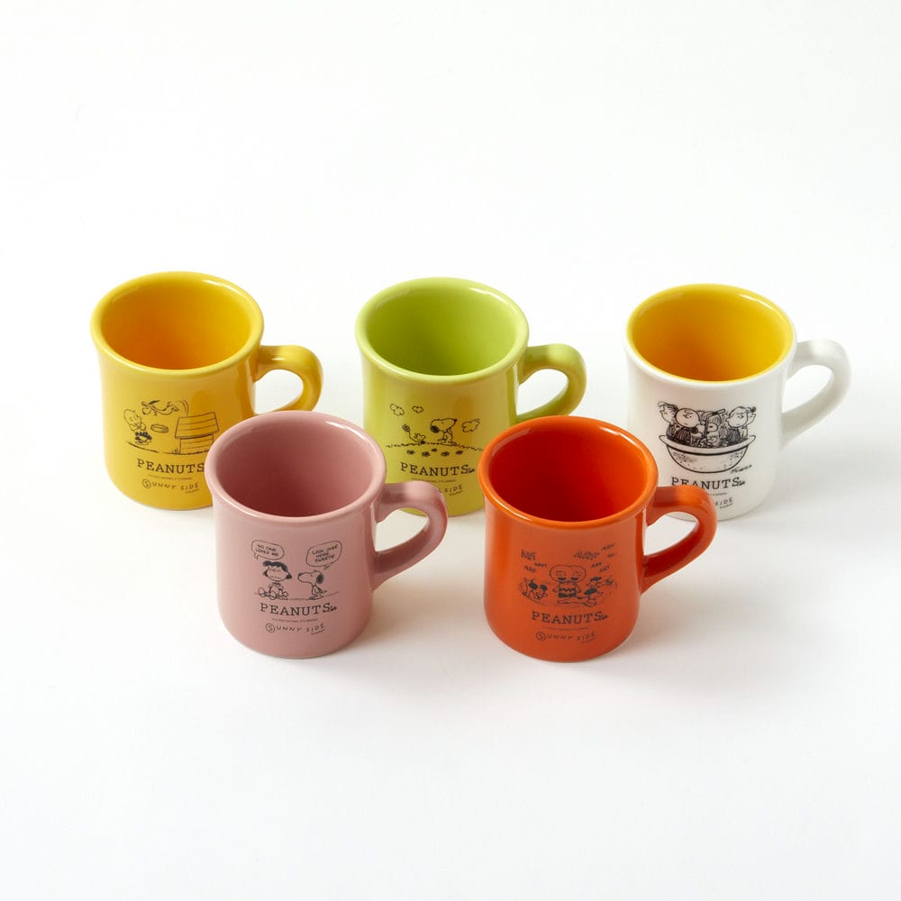 PEANUTS Cafe SSK ROOMマグ オレンジ