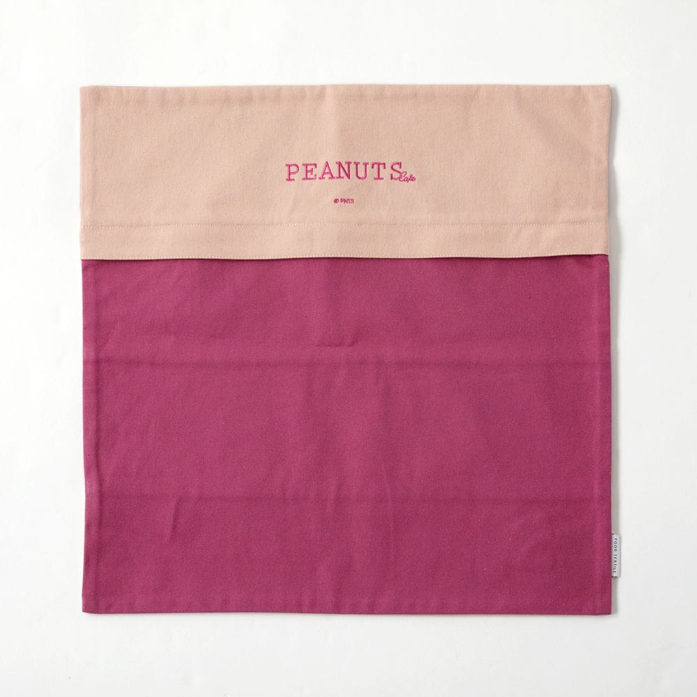 PEANUTS Cafe × FOOD TEXTILE クッションカバー ムラサキキャベツ