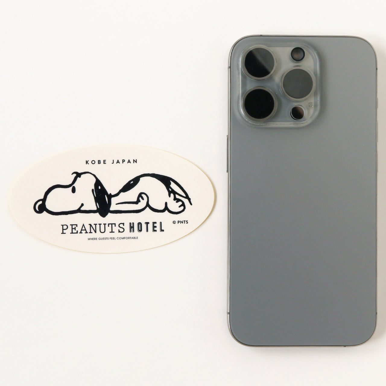 PEANUTS HOTEL ステッカー LOGO