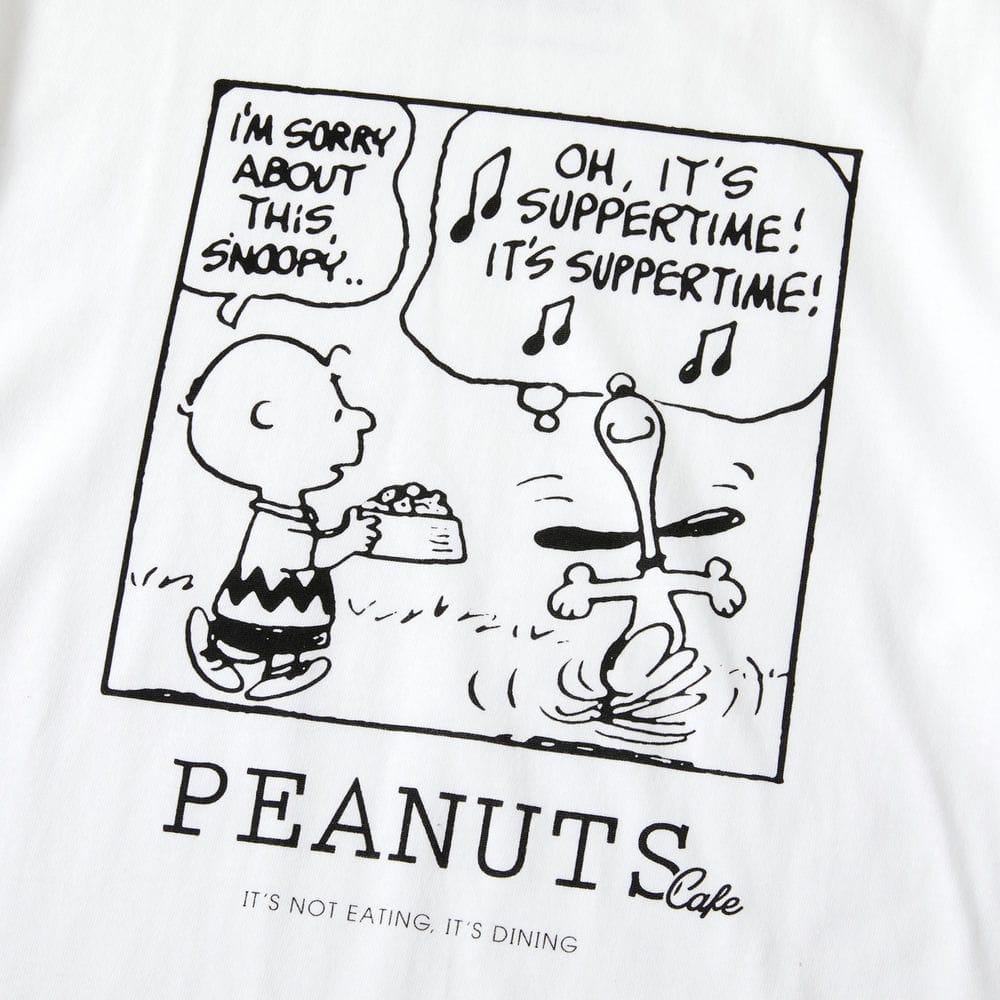 PEANUTS Cafe OSAKA HAPPY DANCE ホワイト
