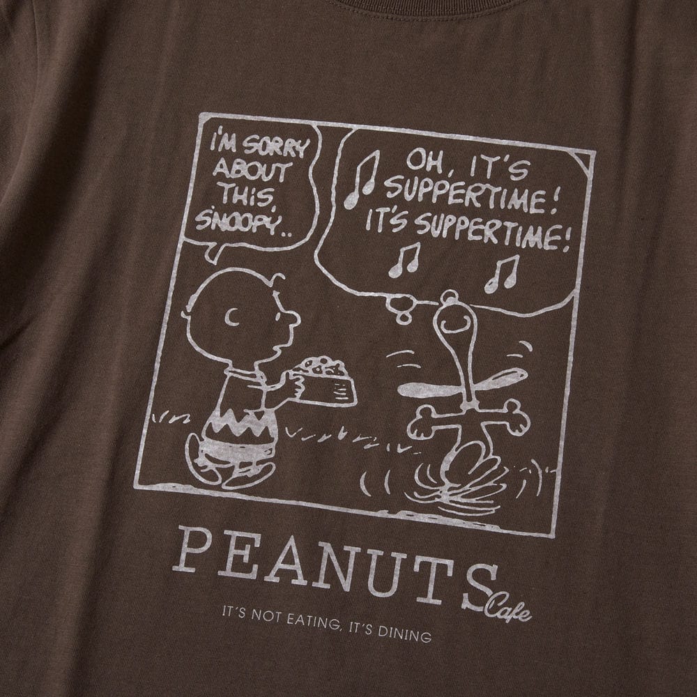 PEANUTS Cafe OSAKA HAPPY DANCE チャコールグレー