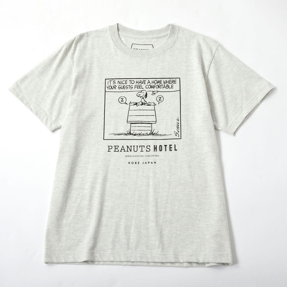 PEANUTS HOTEL Tシャツ オートミール
