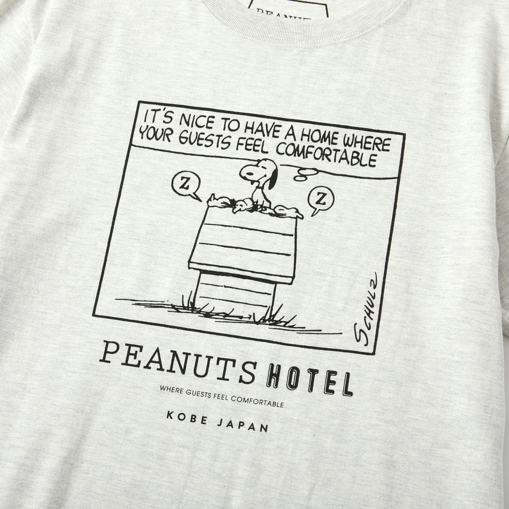PEANUTS HOTEL Tシャツ オートミール