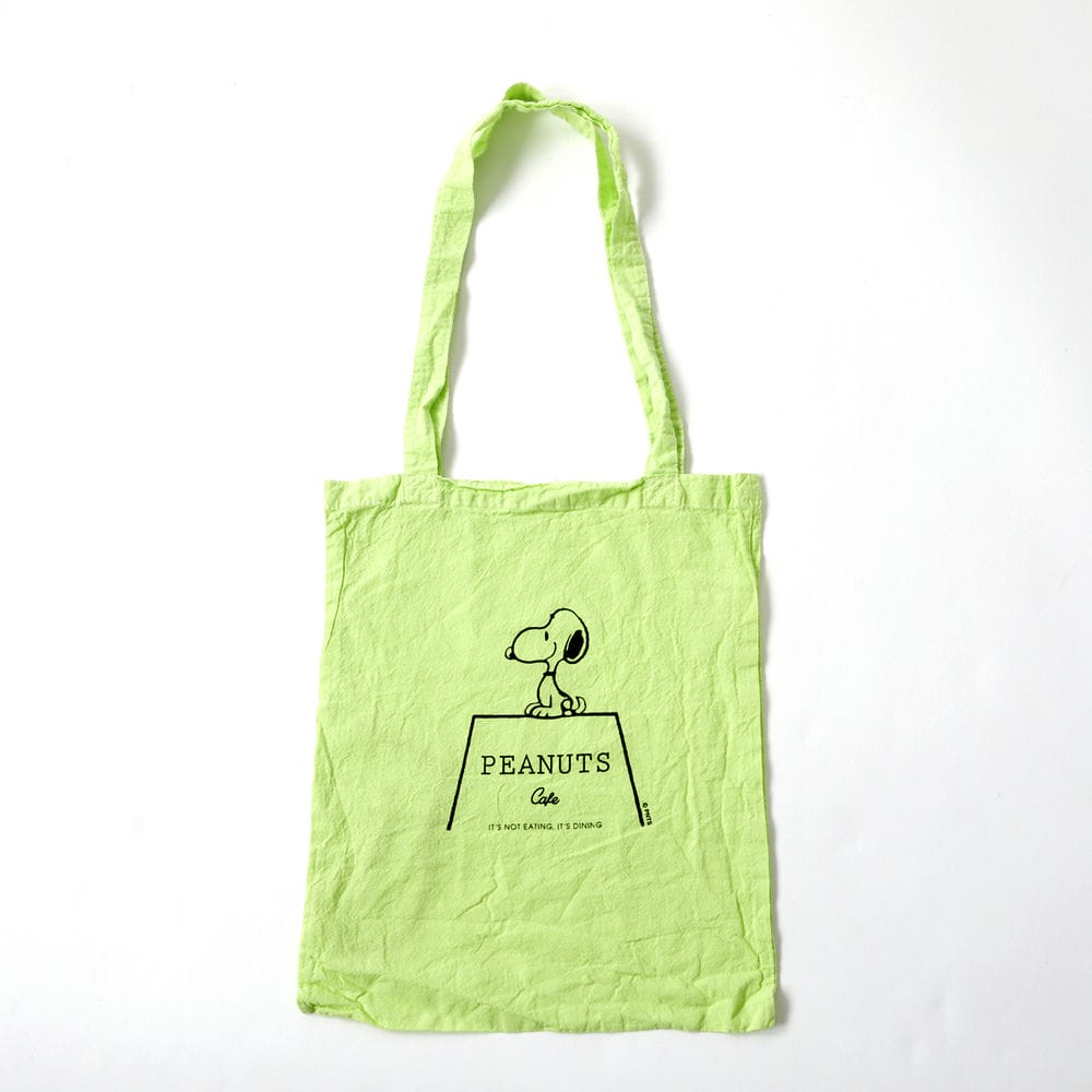 PEANUTS Cafe OSAKA エコトート グリーン – PEANUTS Cafe Online Shop