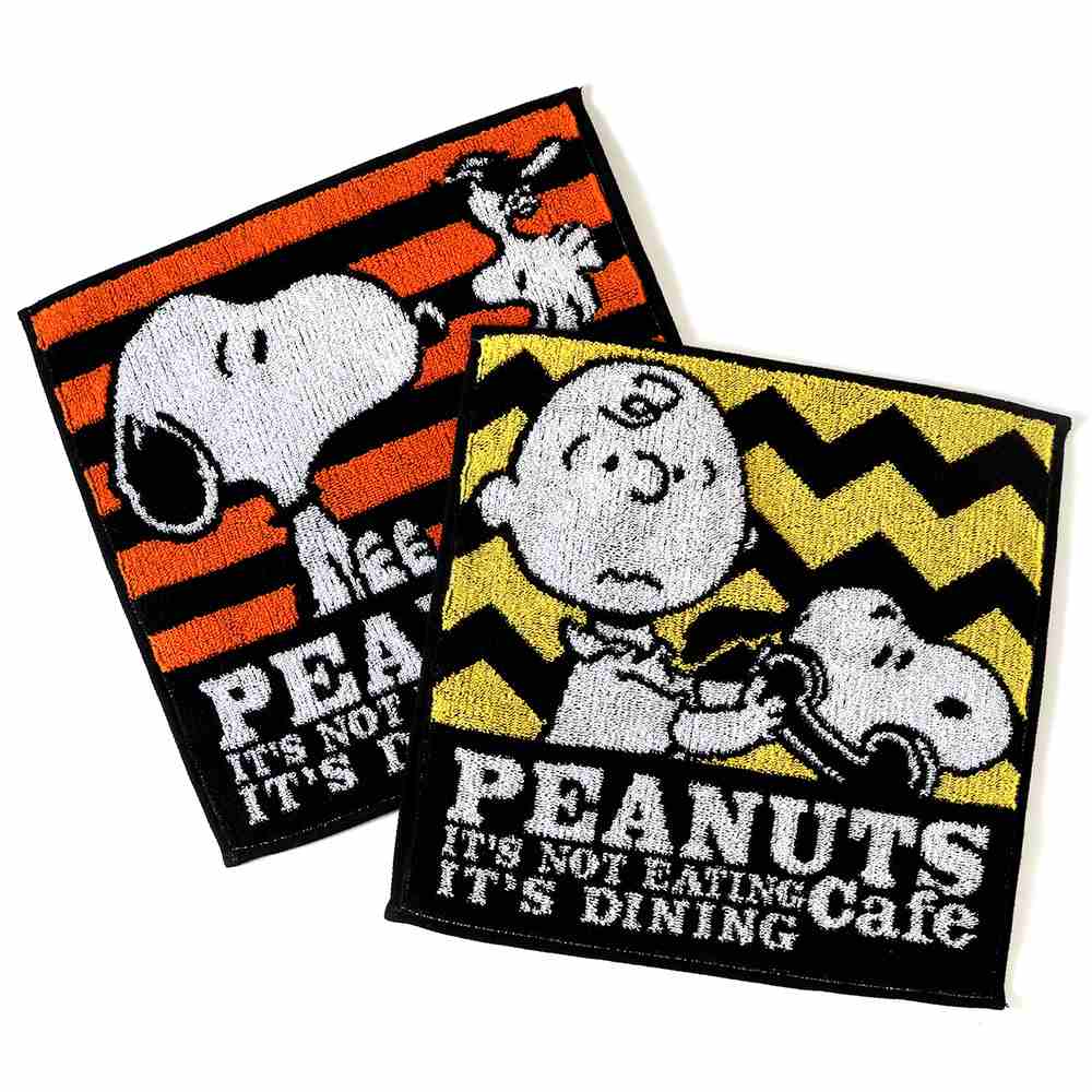 ハンドタオル UPSIDE DOWN オレンジ