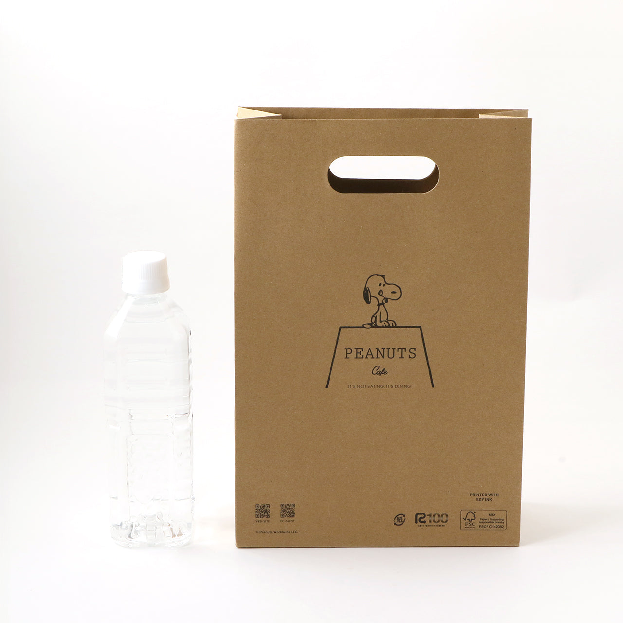PEANUTS Cafe 紙製ショッピングバッグ S