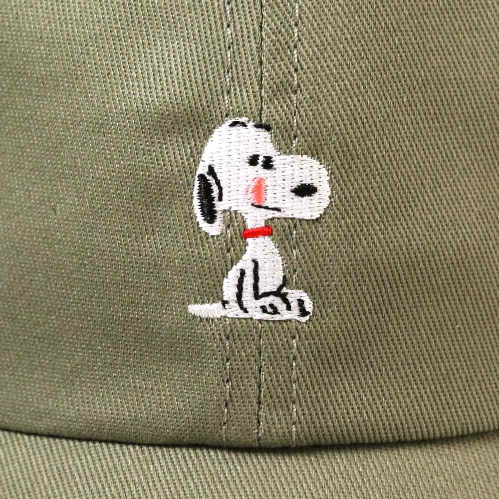 コットンツイルキャップ ロゴ ホライゾングリーン