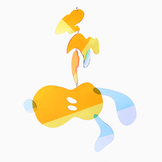 FLOATING MOBILE ORANGE