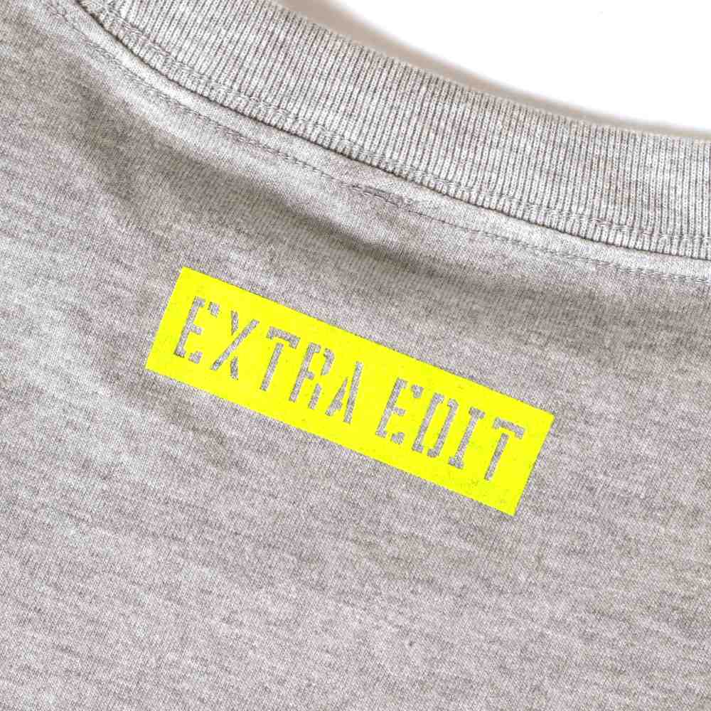 EXTRA EDIT Tシャツ グレー