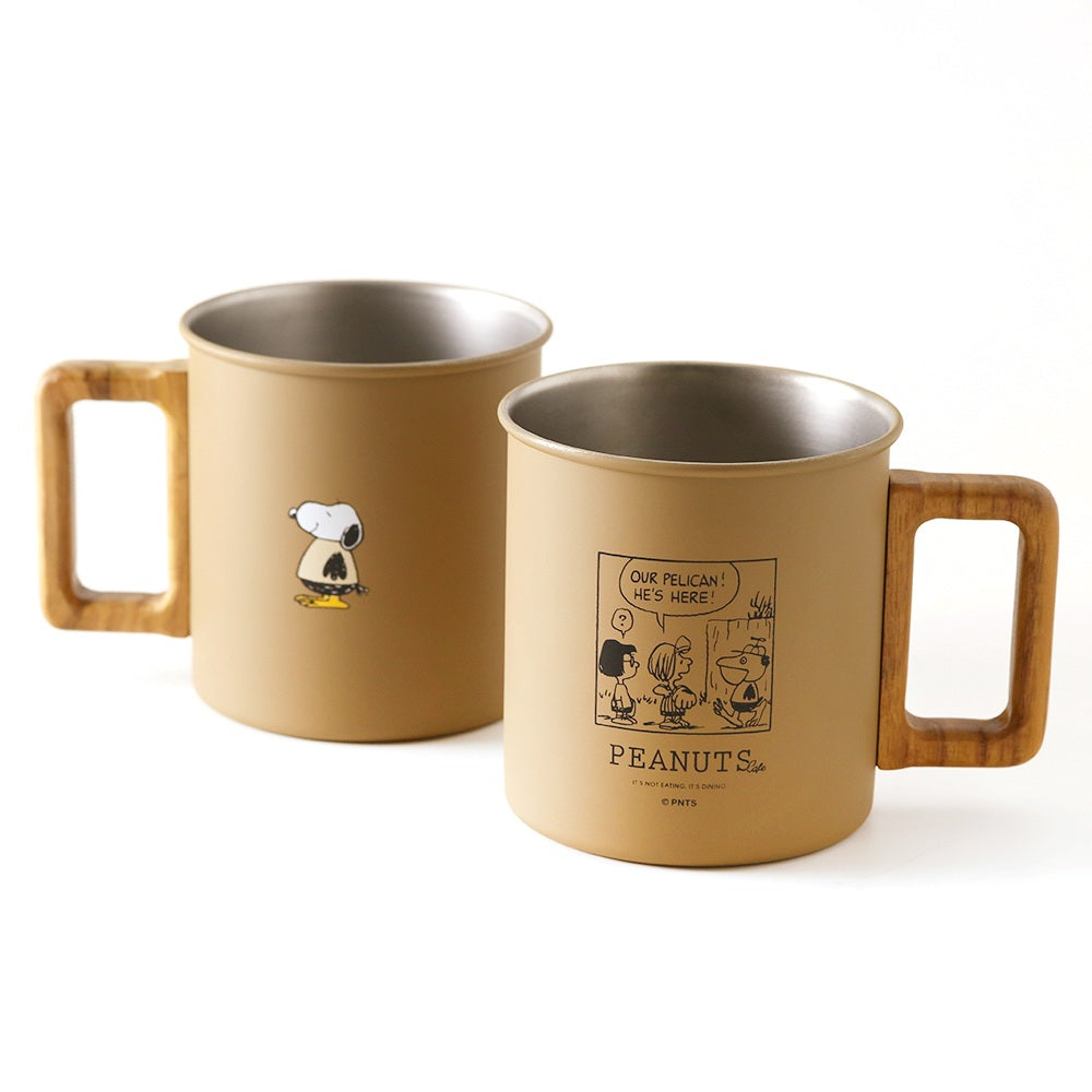 ウッドハンドルステンレスマグ ペリカンズ