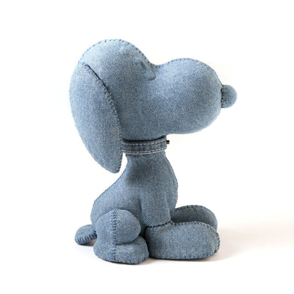 TEXTILE フィギュア スヌーピー ウォッシュドブルー S