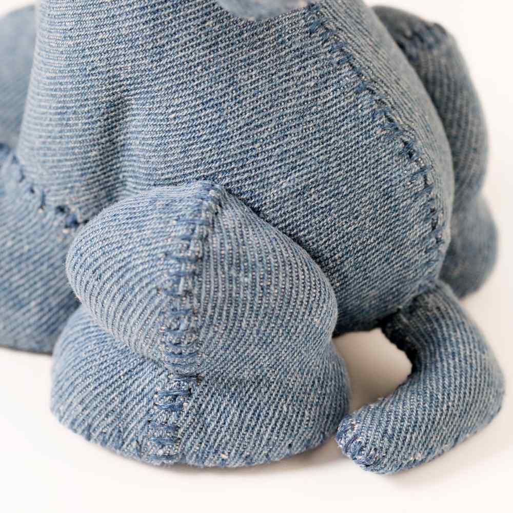 TEXTILE フィギュア スヌーピー ウォッシュドブルー S