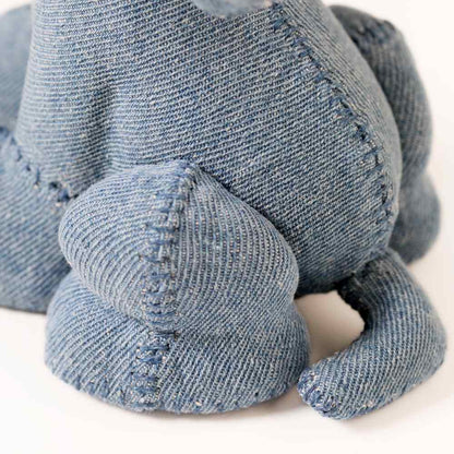 TEXTILE フィギュア スヌーピー ウォッシュドブルー S