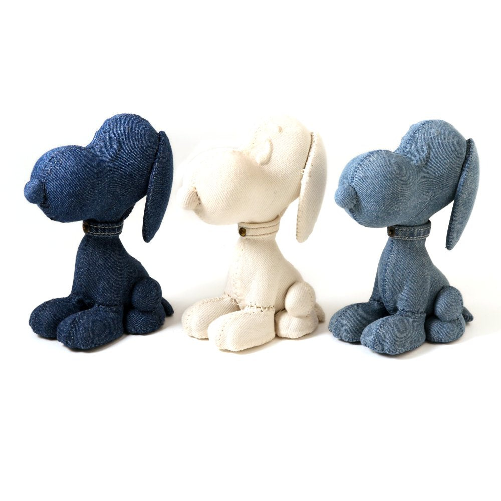 TEXTILE フィギュア スヌーピー ウォッシュドブルー S