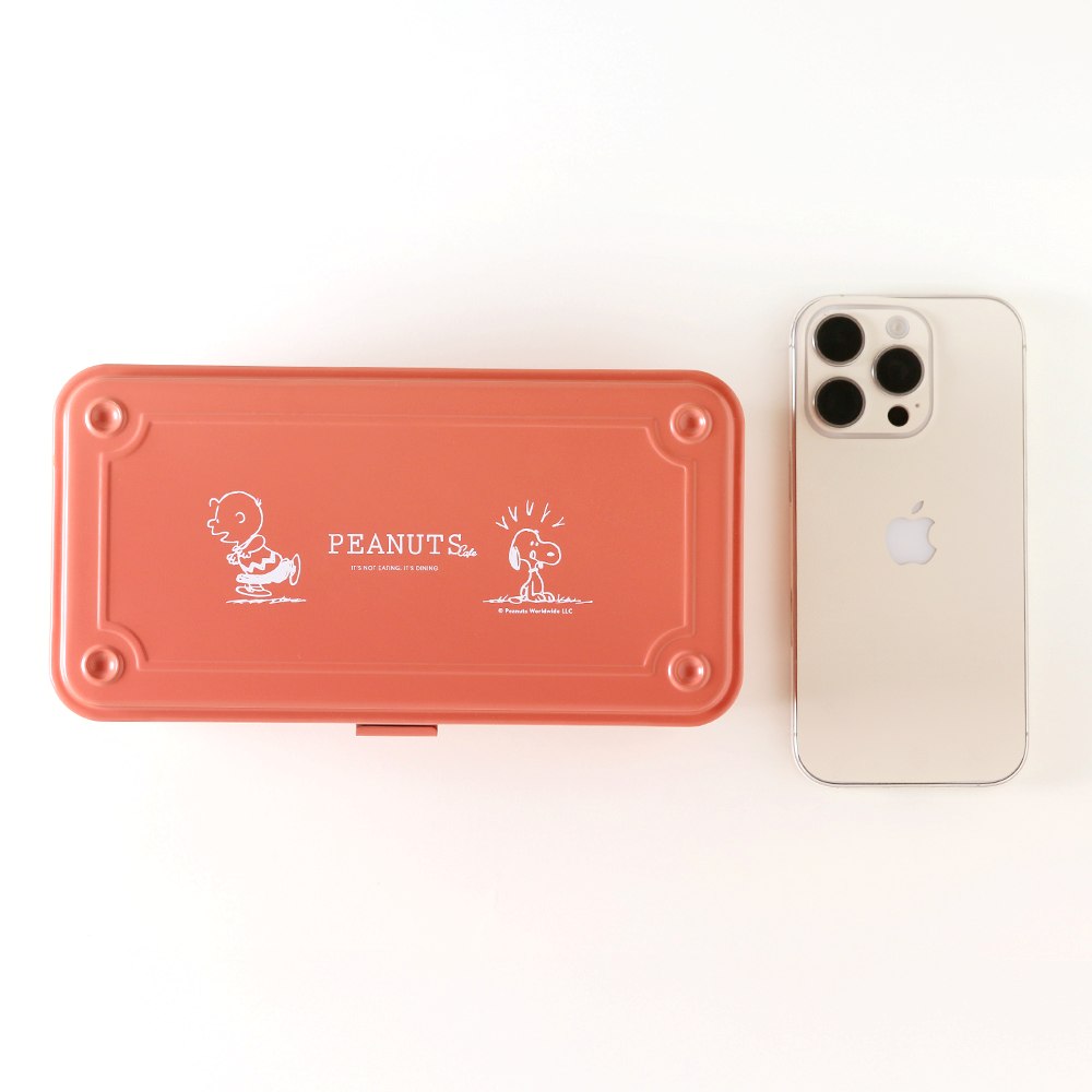 10th anniversary ツールボックス Small コーラル – PEANUTS Cafe