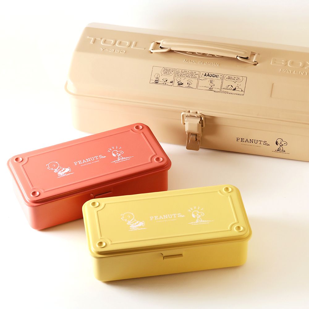 10th anniversary ツールボックス Large ベージュ – PEANUTS Cafe