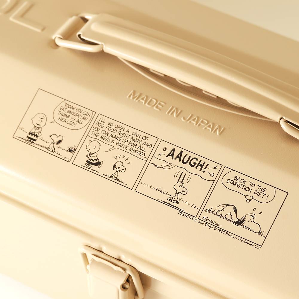 10th anniversary ツールボックス Large ベージュ – PEANUTS Cafe