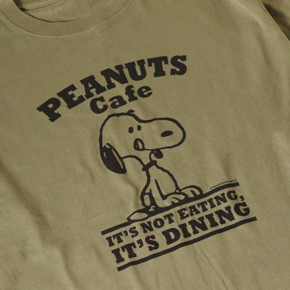 ロングスリーブTシャツ ロゴ オリーブ