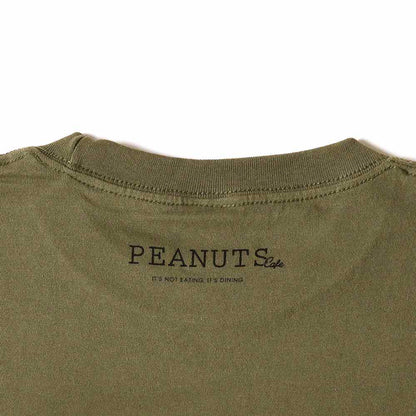 ロングスリーブTシャツ ロゴ オリーブ