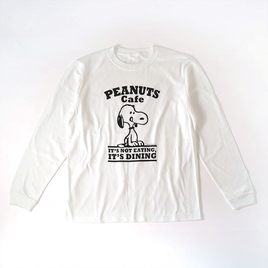 ロングスリーブTシャツ ロゴ ホワイト