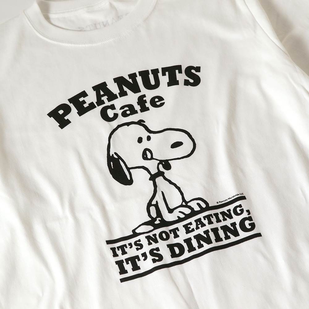 ロングスリーブTシャツ ロゴ ホワイト