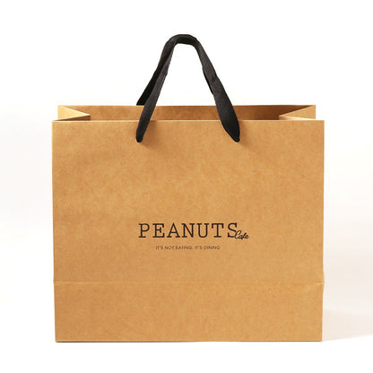 PEANUTS Cafe 紙製ショッピングバッグ02 L