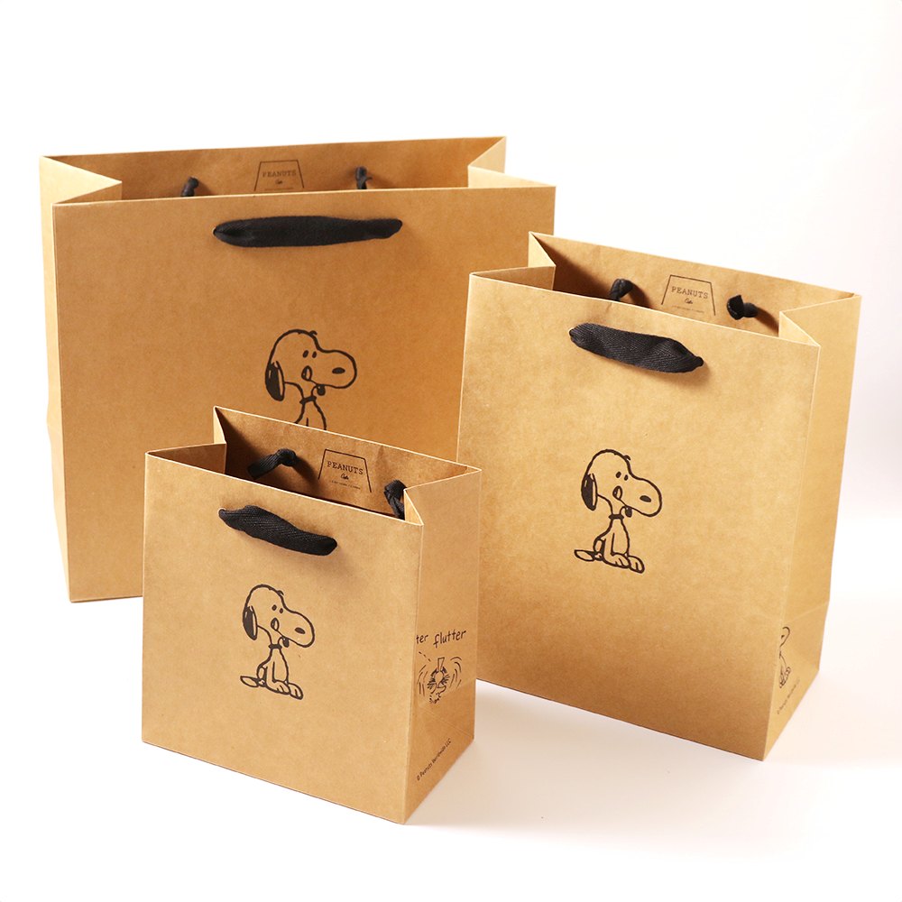 PEANUTS Cafe 紙製ショッピングバッグ02 M