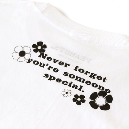 ナチュラルフラワー Tシャツ ホワイト