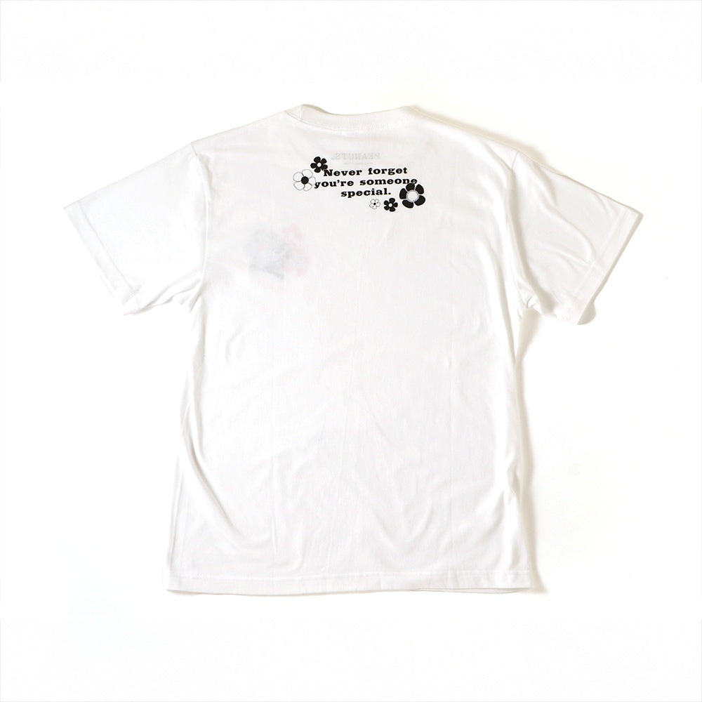 ナチュラルフラワー Tシャツ ホワイト – PEANUTS Cafe Online Shop