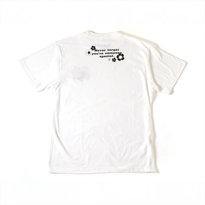 ナチュラルフラワー Tシャツ ホワイト