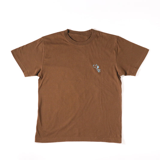 XOXO Tシャツ ブラウン