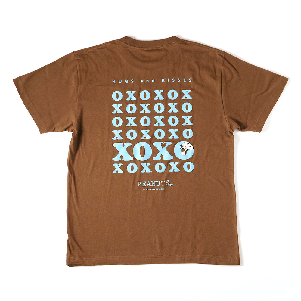 XOXO Tシャツ ブラウン