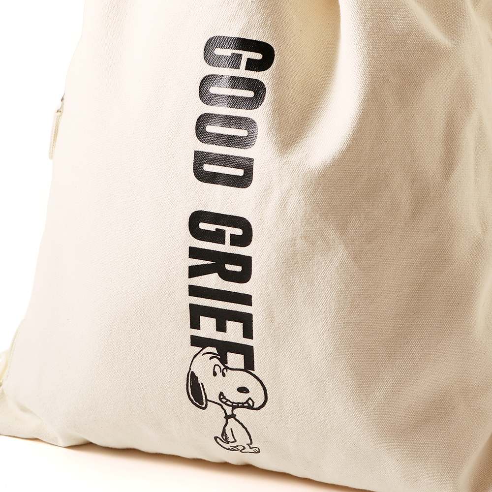 ナップザック GOOD GREF アイボリー – PEANUTS Cafe Online Shop