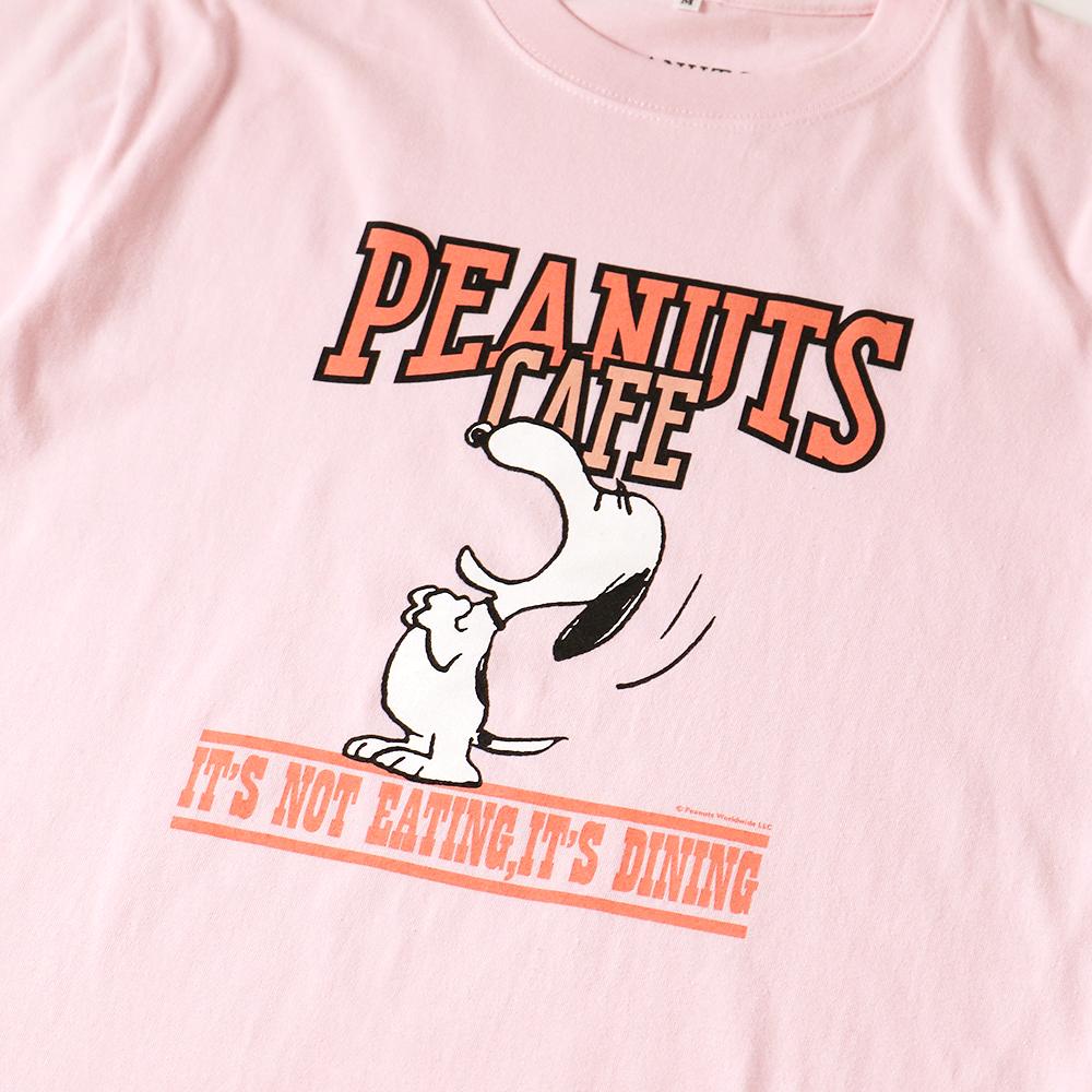 カレッジTシャツ ピンク