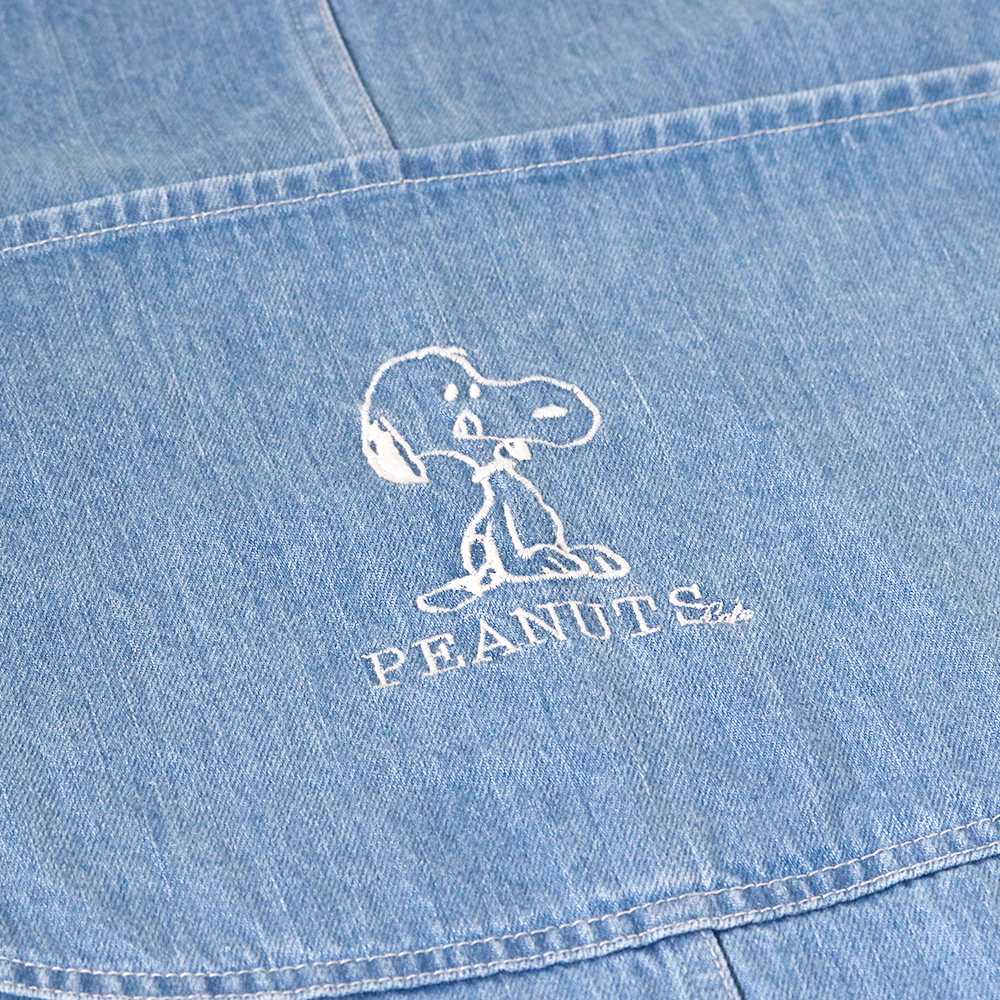 10th anniversary ワークエプロン デニム – PEANUTS Cafe Online Shop