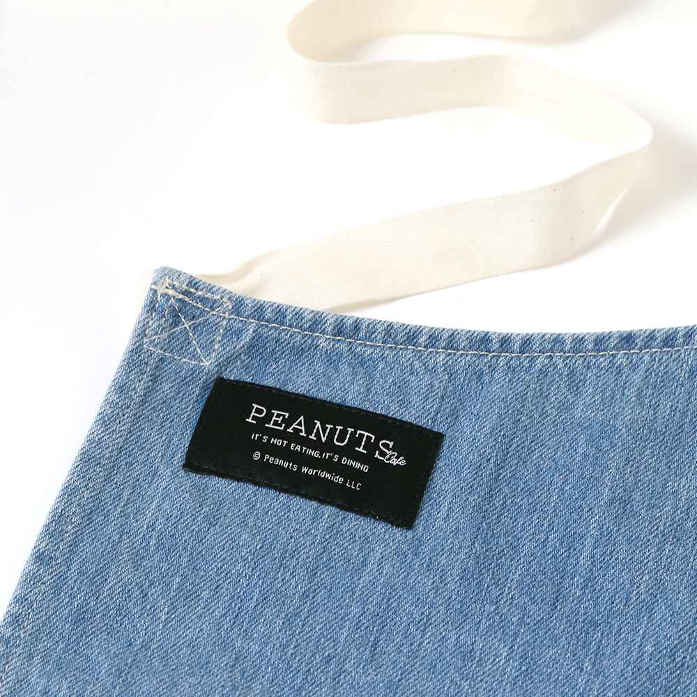10th anniversary ワークエプロン デニム – PEANUTS Cafe Online Shop