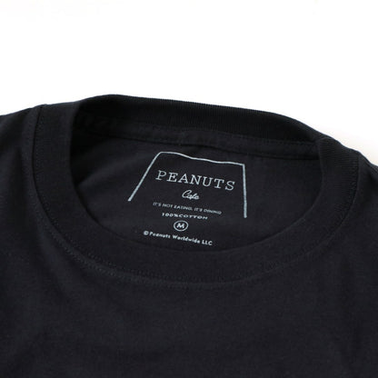 PEANUTS Cafe Tシャツ “DOG DISH” ネイビー 02