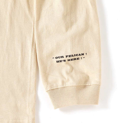 PEANUTS Cafe NGO ペリカンズ ロングスリーブTシャツ ベージュ 02
